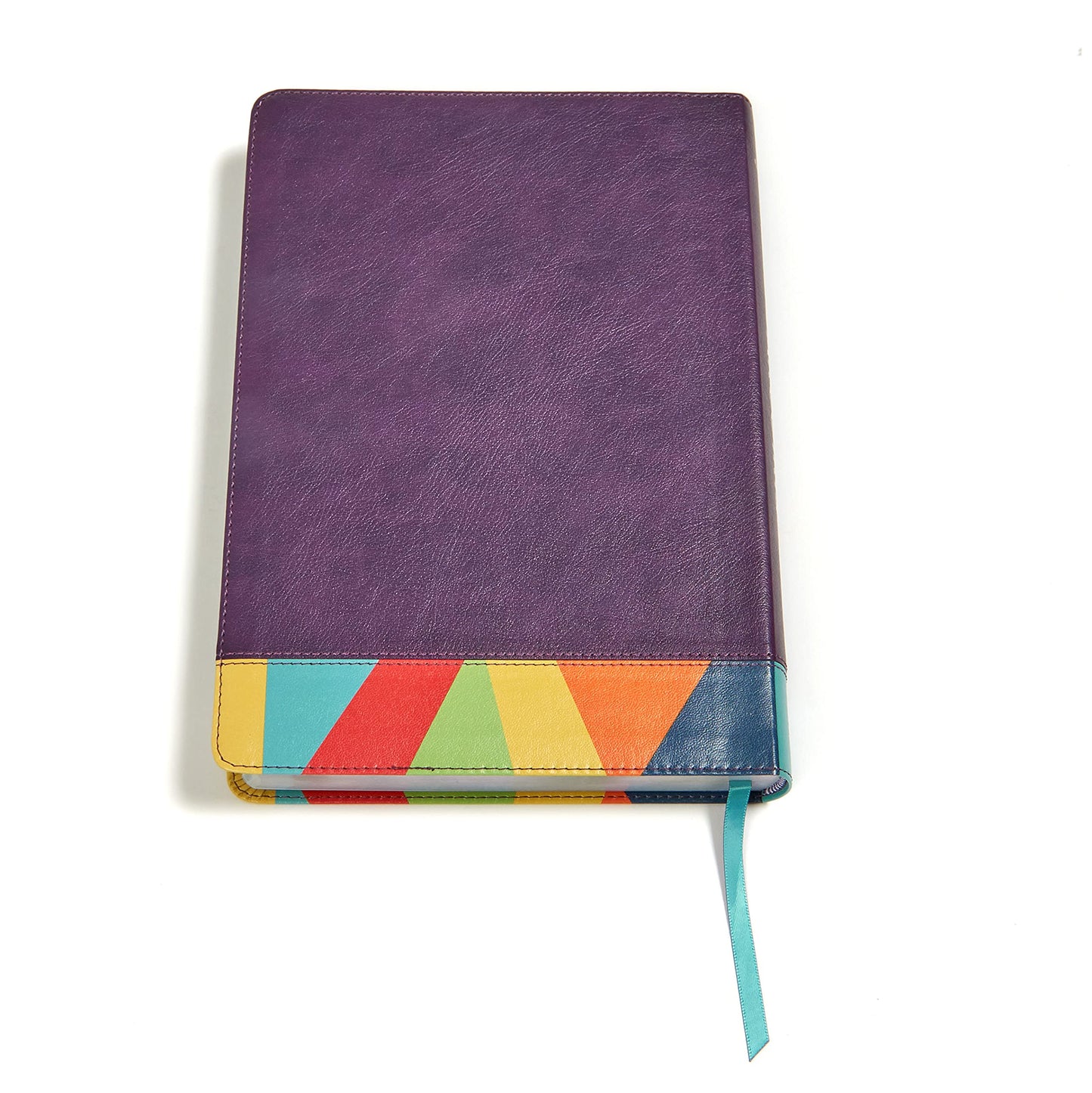 Reina Valera 1960 Biblia de Estudio Arcoiris, morado/multicolor | RVR 1960 Rainbow Study Bible Purple/multicolor LeatherTouch