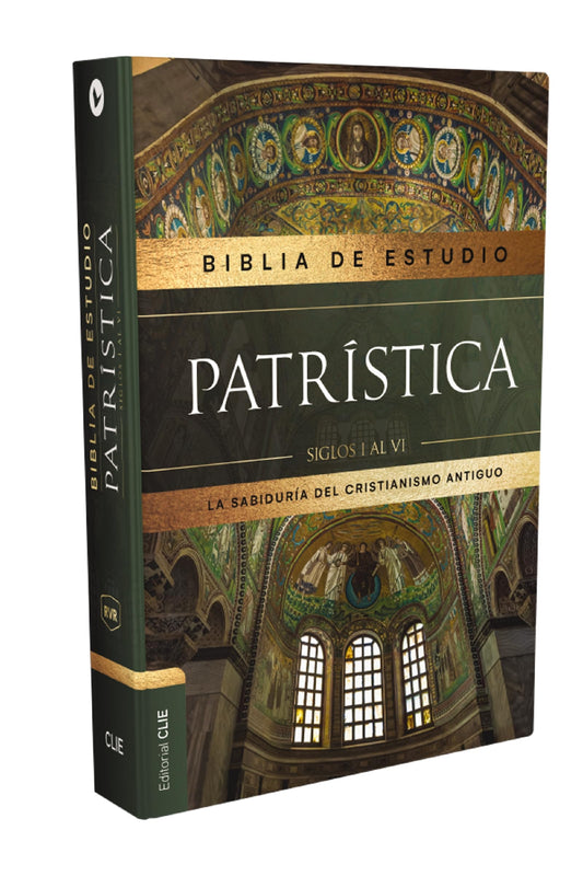 RVR, Biblia de Estudio Patrística, Tapa dura, Interior a dos colores, con Índice, Palabras de Jesús en Rojo, Comfort Print: La Sabiduría del Cristianismo Antiguo, siglos I al VI