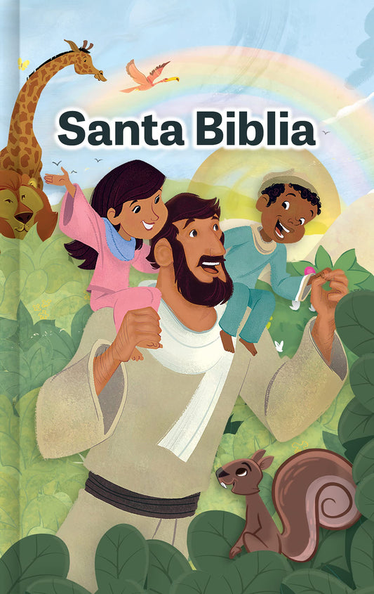 Biblia Reina Valera 1960 para niños interactiva, tapa dura: Santa Biblia