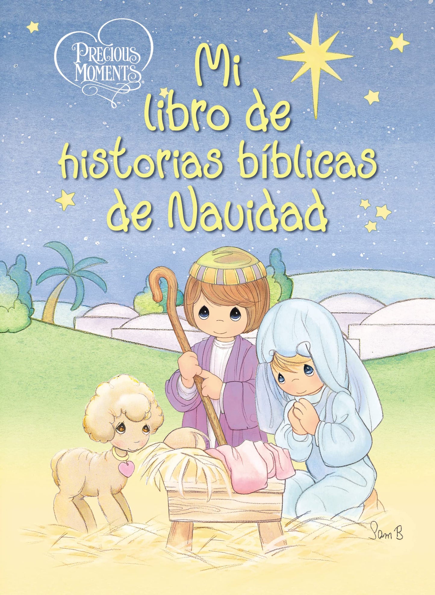 Precious Moments: Mi Libro de Historias Bíblicas de Navidad