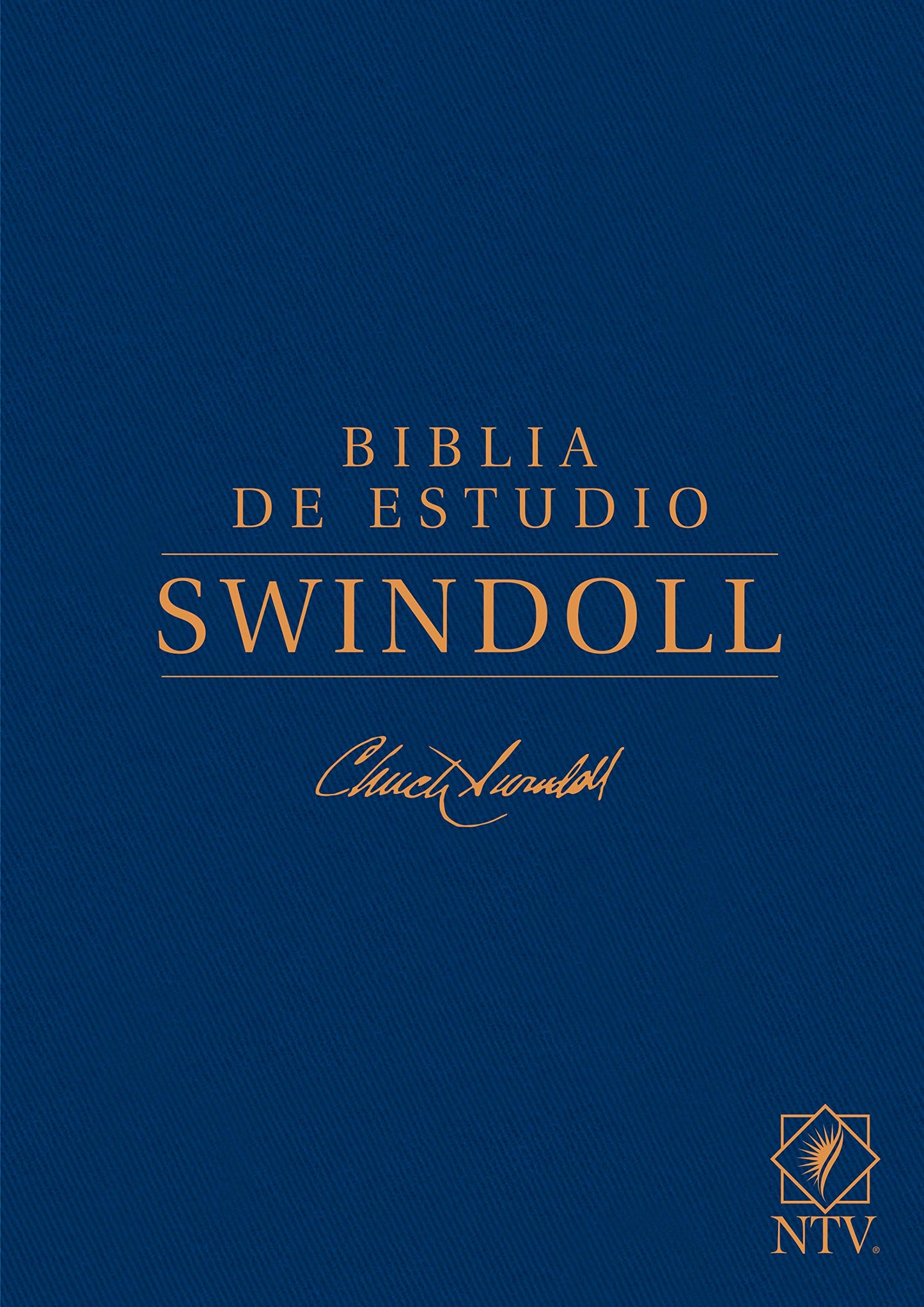 Biblia de Estudio Swindoll Ntv (Tapa Dura, Azul)