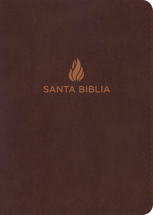 Biblia Nueva Versión Internacional Letra Súper Gigante marrón, piel fabricada / Super Giant Print Bible NVI , brown, Bonded Leather