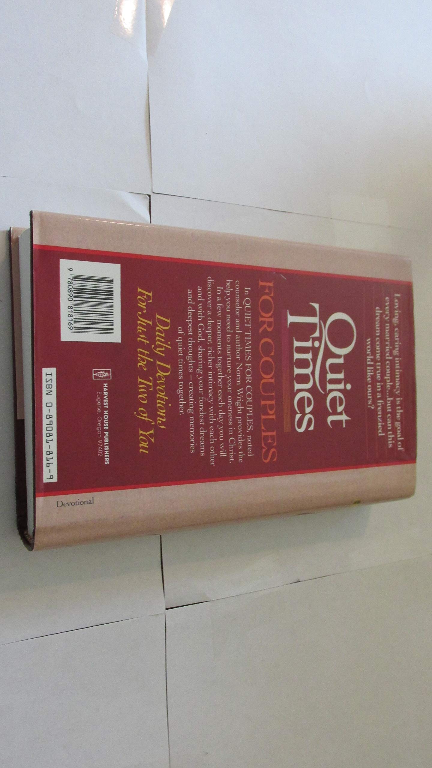 Quiet Times for Couples: A Daily Devotional