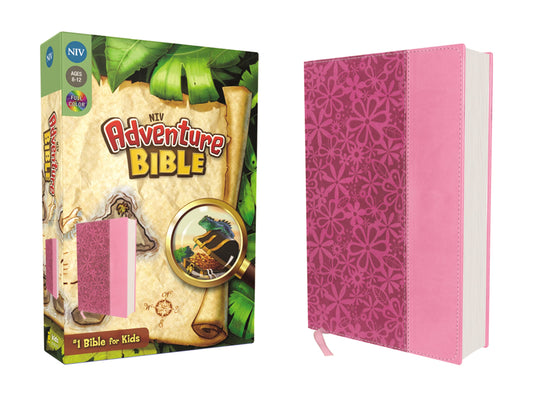 NIV, Adventure Bible, Leathersoft, Pink, Full Color