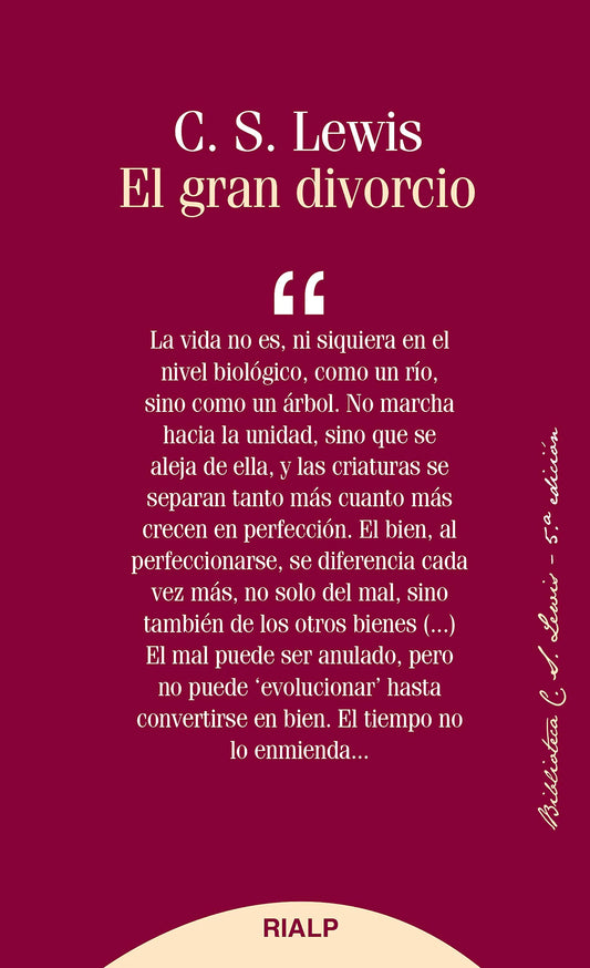 El gran divorcio (Biblioteca C. S. Lewis nº 6)