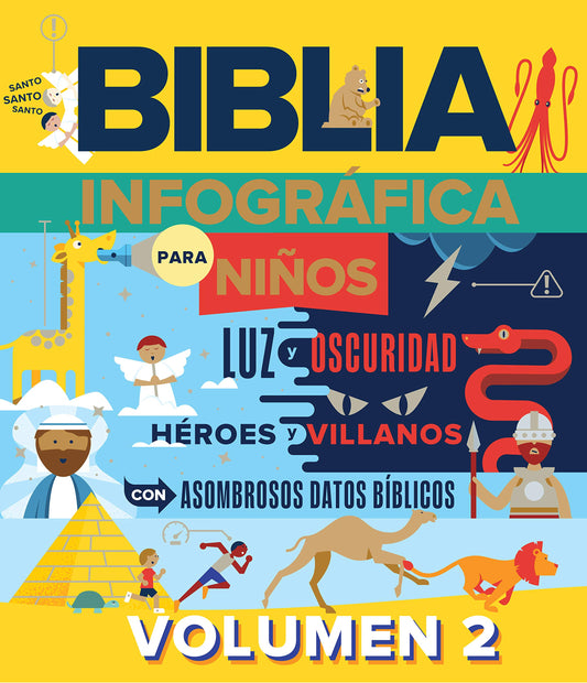 Biblia Infográfica Para Niños, Volumen 2 (Bible Infographics for Kids. Volume 2): Para Niños de 0 a 99 Años