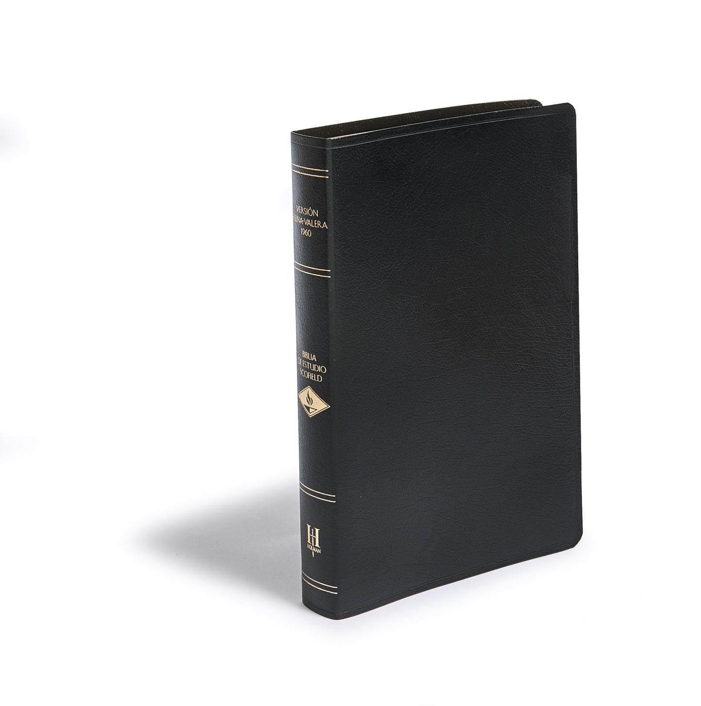 Biblia Reina Valera 1960 de estudio Scofield, negro, piel fabricada | Scofield Study Bible RVR 1960 Black, Bonded leather