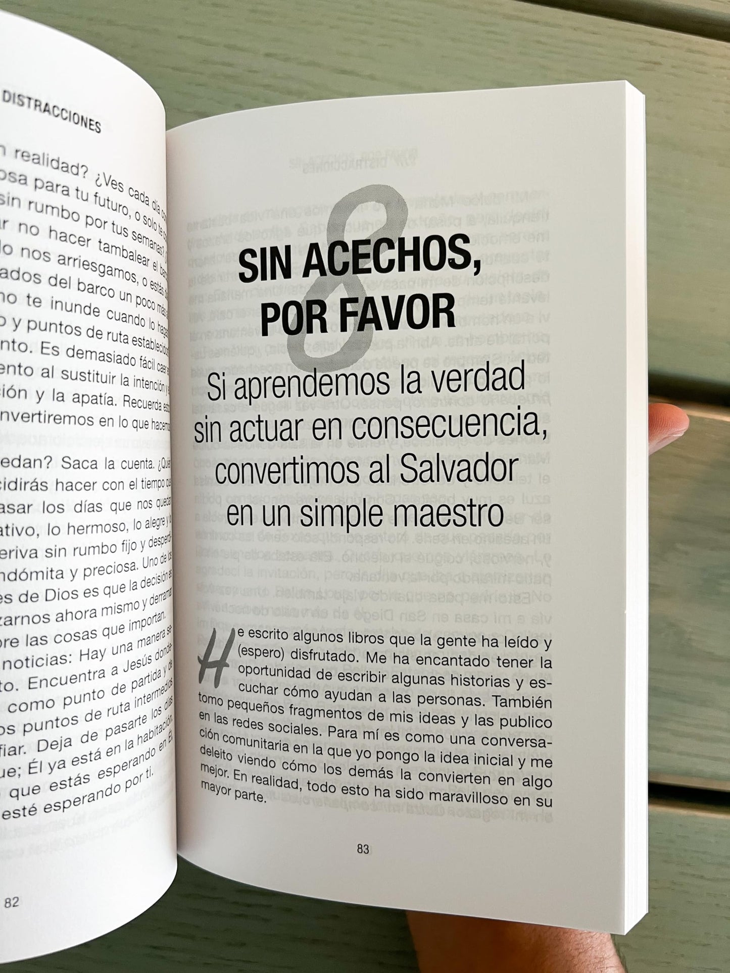 Sin distracciones: Encuentra tu propósito redescubre tu alegría (Spanish Edition)