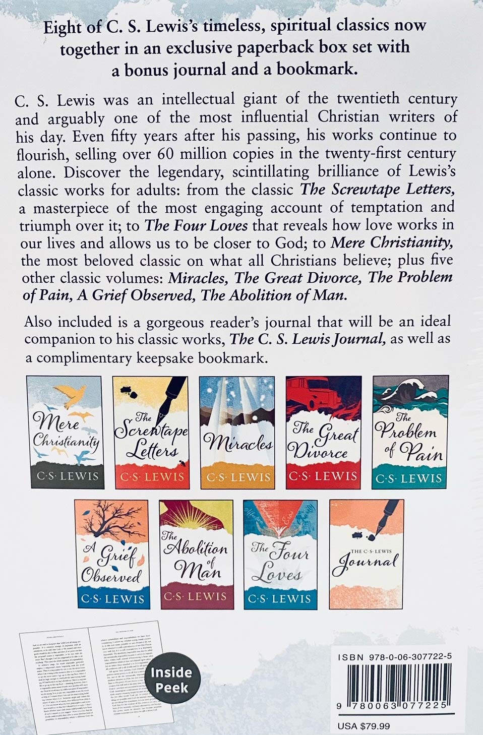 The C. S. Lewis - 9 Books - Signature Classics Box Set - Includes The C.S. Lewis Journal