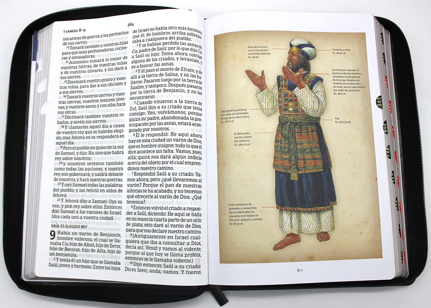 Biblia Reina Valera 1960 Letra Super Gigante en Español con Cierre Indice y Estuche de Proteccion Edicion Especial / RVR 1960 Super Giant Large Print Bible, Black, Imitation leather (Spanish Edition)