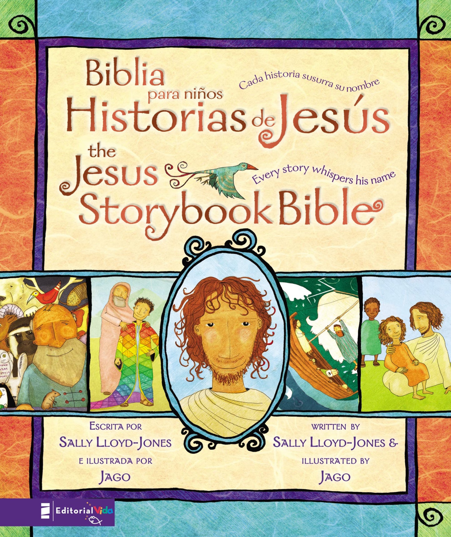 Biblia para niños: Historias de Jesús: Every Story Whispers His Name