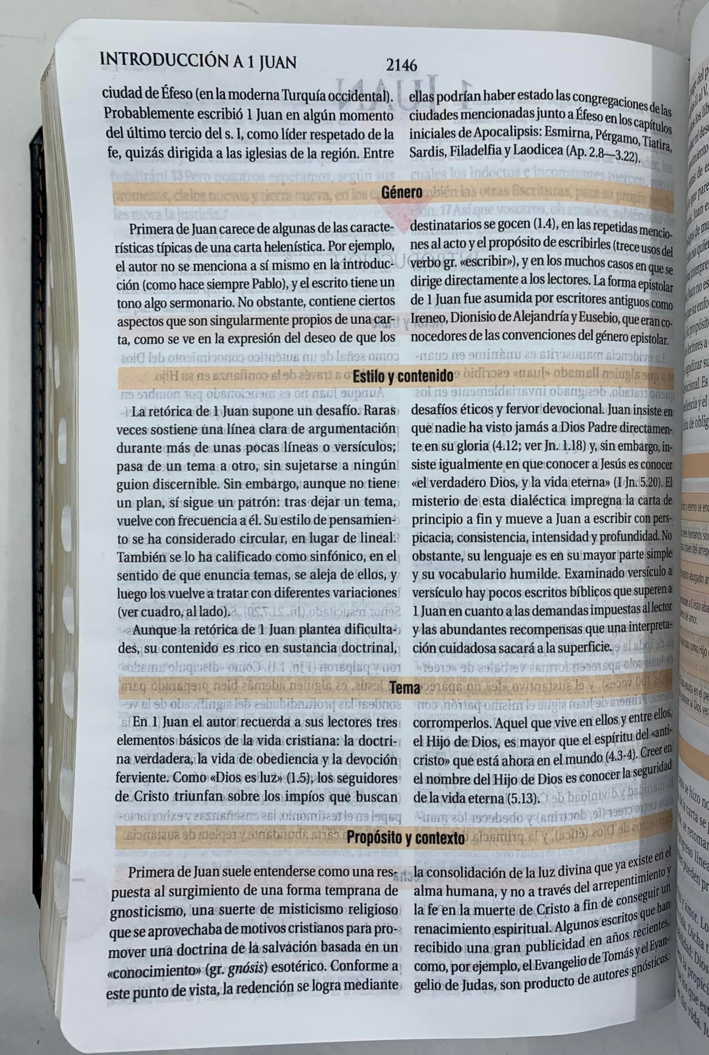 Biblia de Estudio Teologico (Spanish Edition)