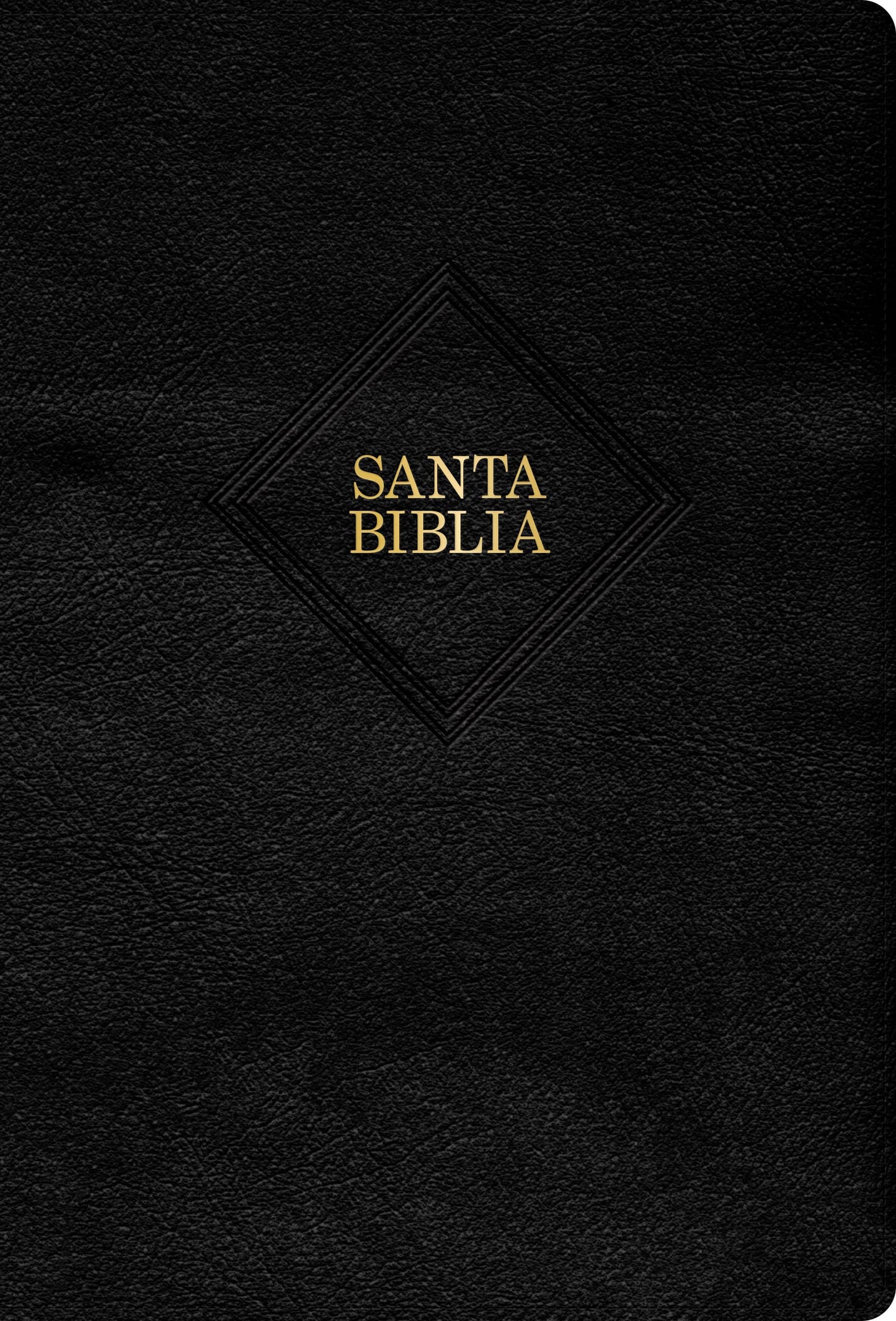 RVR 1960 Biblia letra grande tamaño manual, negro, piel fabricada con índice (edición 2023)/ RVR 1960 HSGP Bible black bonded leather with index 2023 edition: Con Referencias. Nueva Tipografía