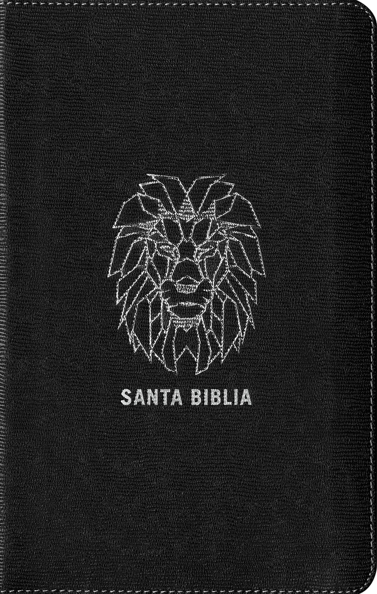 Santa Biblia Ntv, Edición Zíper, León (Sentipiel, Negro)
