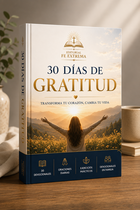 30 Días de Gratitud: Un Devocional para Transformar tu Corazón y Fortalecer tu Fe
